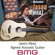 ZZU Christmas Wish Auction - Jason Mraz Signed Guitar